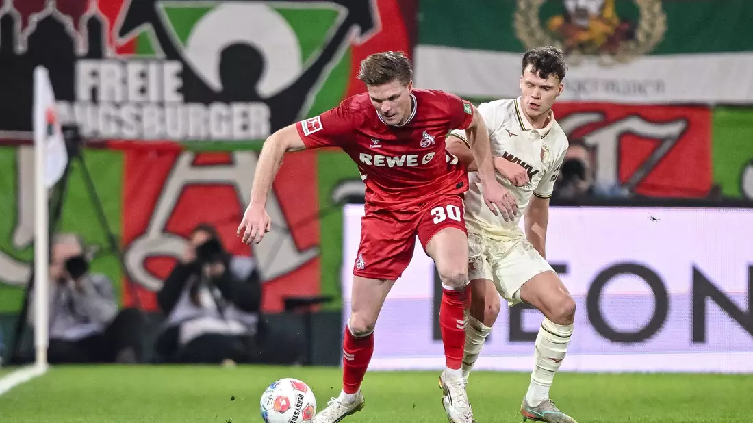 Zwischen Augsburg und Köln ging es umkämpft zur Sache.  - Bild: Harry Langer/dpa