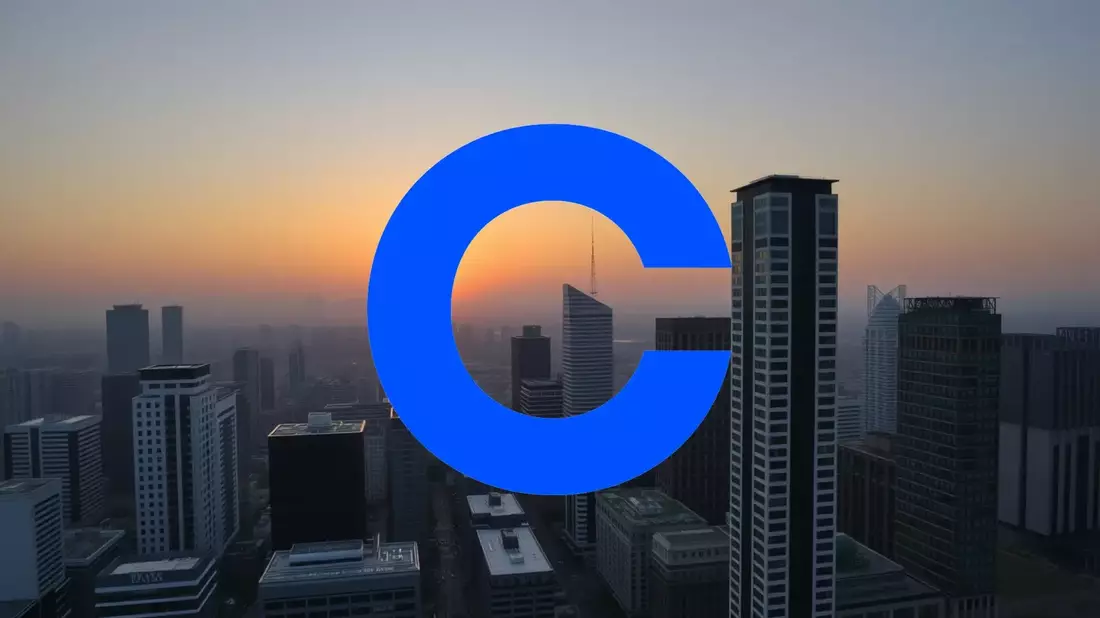 Coinbase: Un escenario de contrastes para su cotización Illustration mit AI erstellt übermittelt durch boerse-global.de