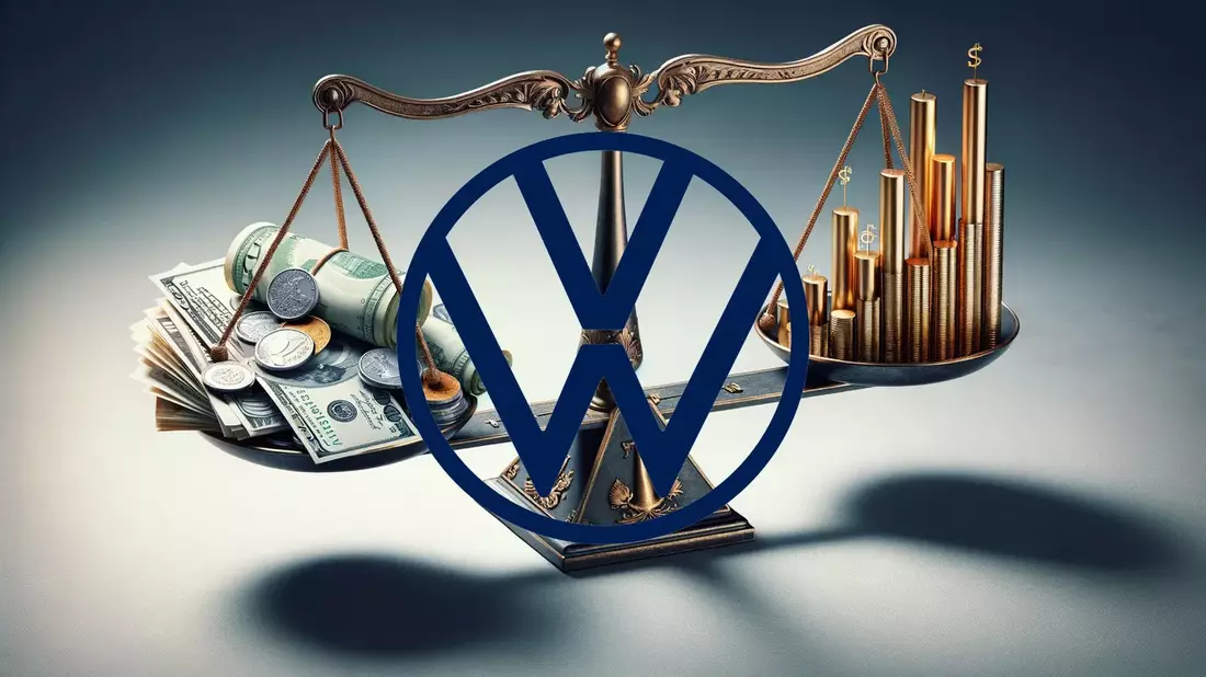 Two Catalysts Emerge for Volkswagen Amidst Market Headwinds Illustration mit AI erstellt übermittelt durch boerse-global.de