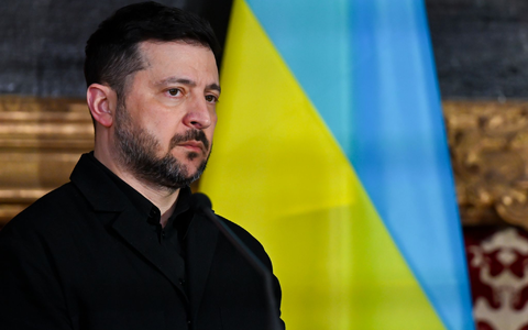 Laut Selenskyj wirkt sich der Krieg in der Ukraine auch auf sein Familienleben aus. - Foto: Sven Hoppe/dpa