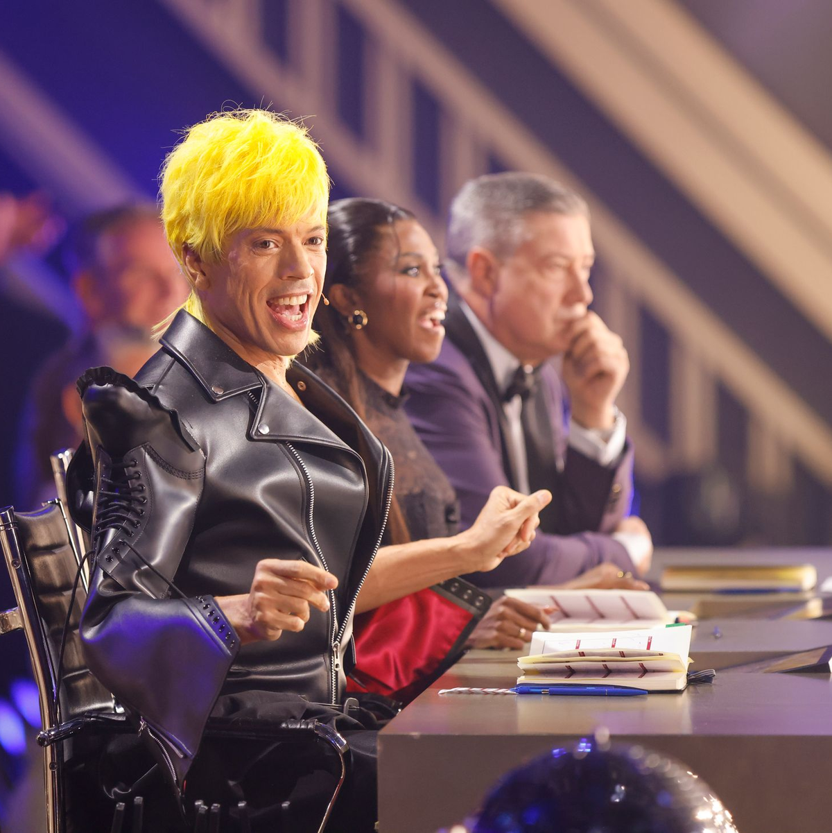 Jorges leuchtend gelben Haare waren ein Hingucker.  - Foto: Thomas Banneyer/dpa