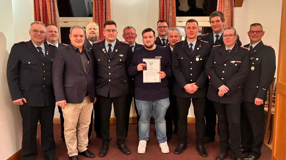 FW-OLL: Jahreshauptversammlung der Feuerwehr Harpstedt - Bild: presseportal.de