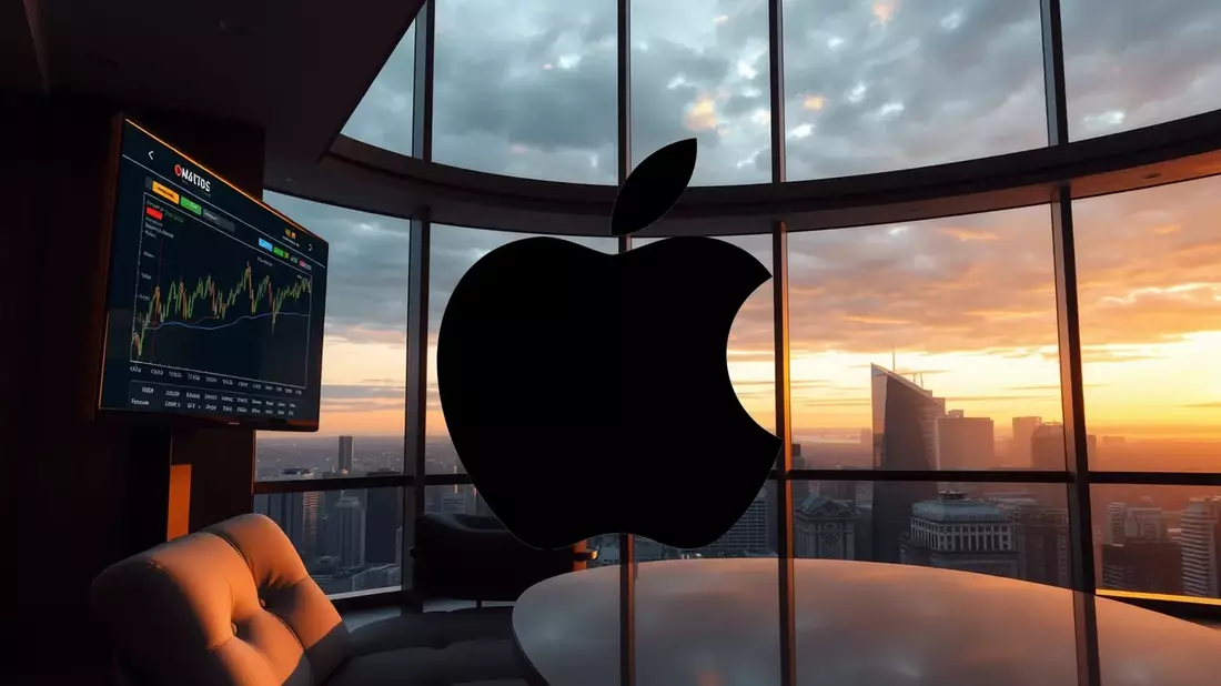 Apple se Enfrenta a una Semana Decisiva con Múltiples Catalizadores Illustration mit AI erstellt übermittelt durch boerse-global.de