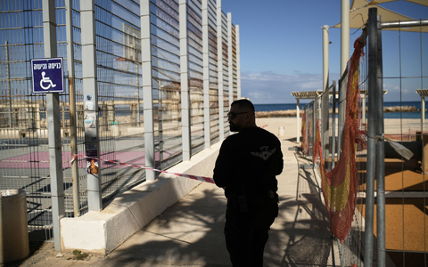 Raketenalarm in Israel. - Foto: Leo Correa/AP/dpa