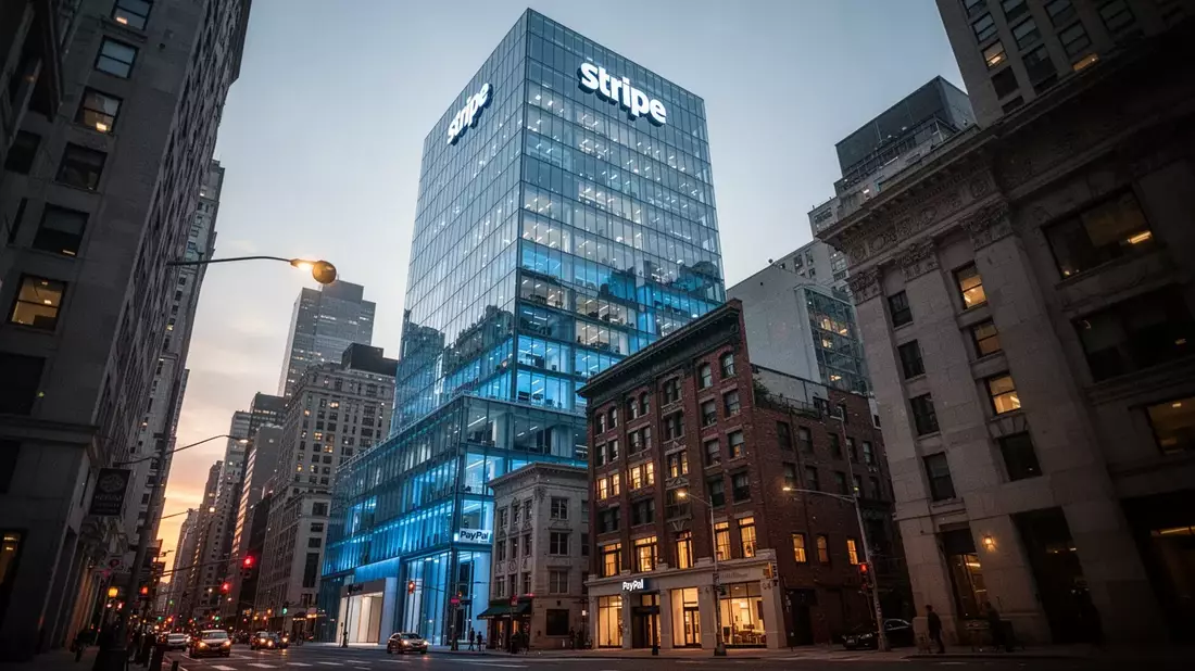 Stripe plant Übernahme von Konkurrent PayPal - Bild: über boerse-global.de