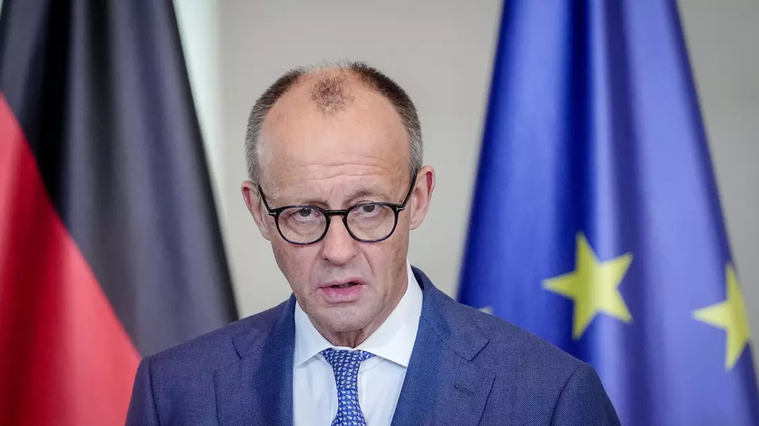Kanzler Friedrich Merz führt Gespräche zur Lage in Nahost. (Archivbild) - Bild: Kay Nietfeld/dpa