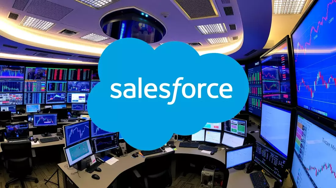 Salesforce: Resultados récord en medio de una tormenta bursátil - Bild: über boerse-global.de