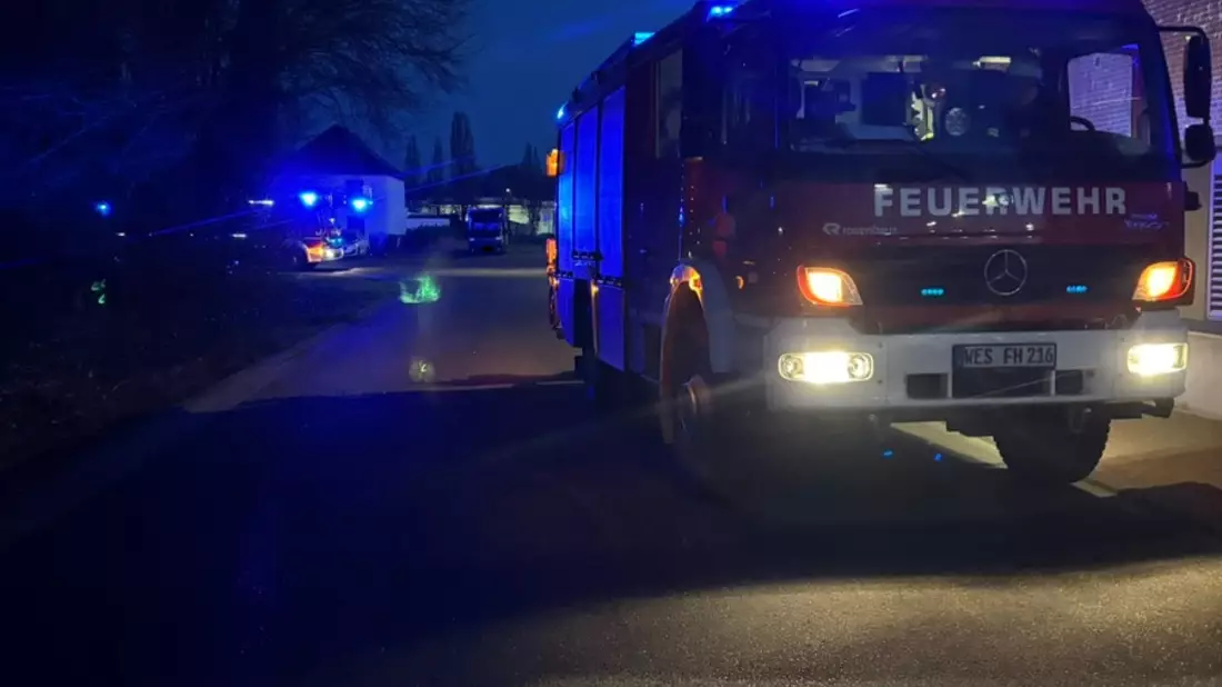 FW Hamminkeln: Einsatzreicher Freitag für die Löscheinheit Hamminkeln - Bild: presseportal.de