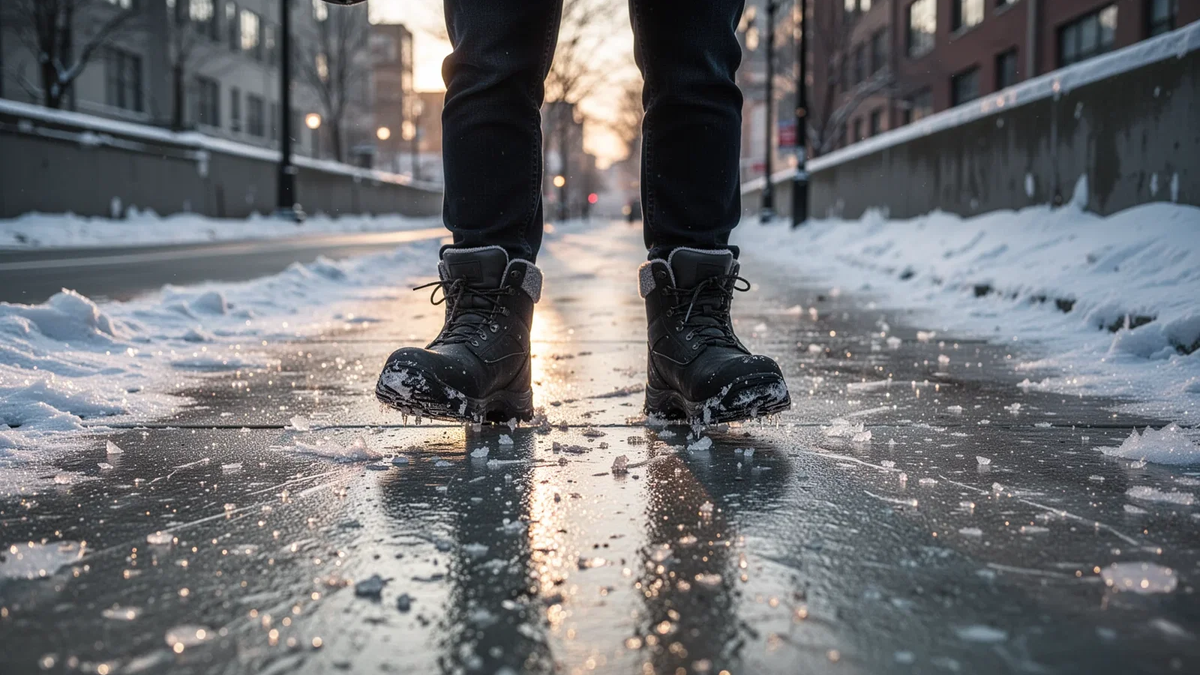 Pinguin-Gang schützt vor Sturz auf Glatteis - Foto: über boerse-global.de
