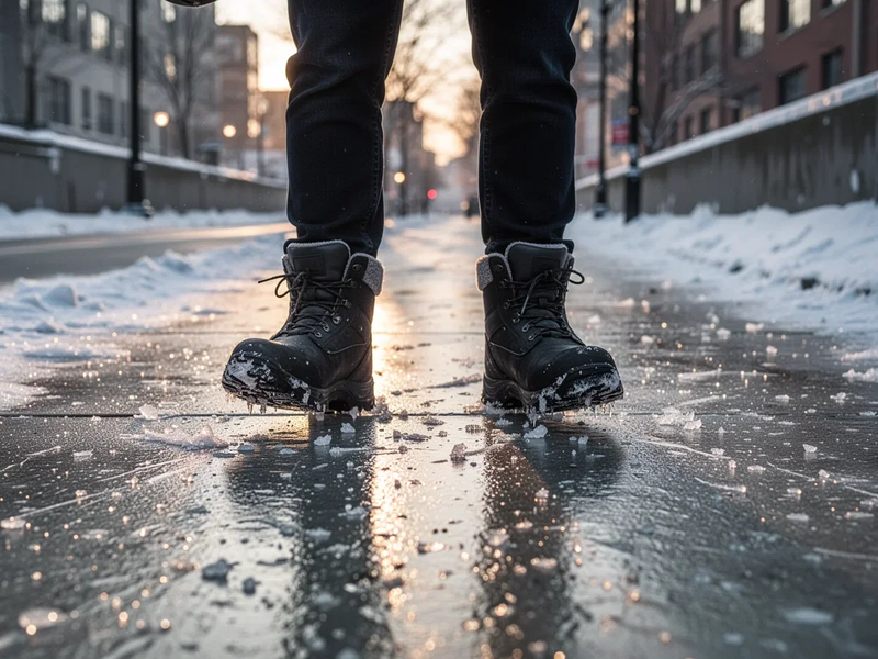 Pinguin-Gang schützt vor Sturz auf Glatteis - Foto: über boerse-global.de