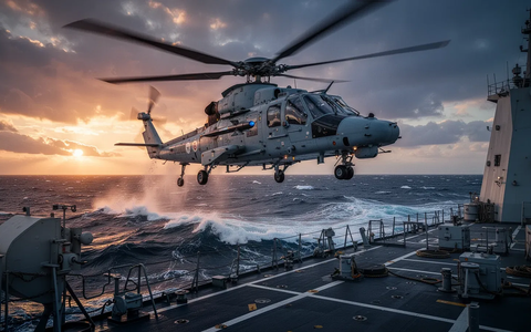 Royal Navy testet Drohnenabwehr mit Wildcat-Helikopter - Foto: über boerse-global.de