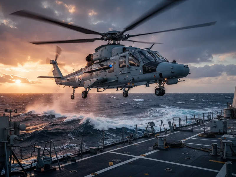 Royal Navy testet Drohnenabwehr mit Wildcat-Helikopter - Foto: über boerse-global.de