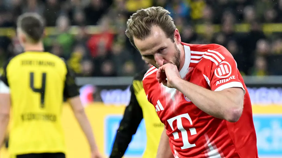 Jubelte über zwei Tore: Bayerns Torjäger Harry Kane - Bild: Federico Gambarini/dpa