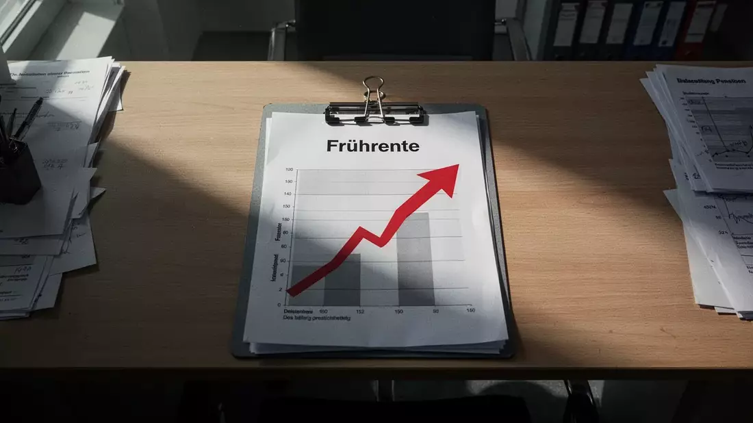 Rentenabschläge: Immer mehr Deutsche zahlen hohen Preis für Frührente - Bild: über boerse-global.de