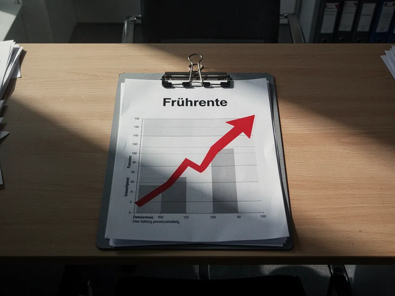Rentenabschläge: Immer mehr Deutsche zahlen hohen Preis für Frührente - Foto: über boerse-global.de