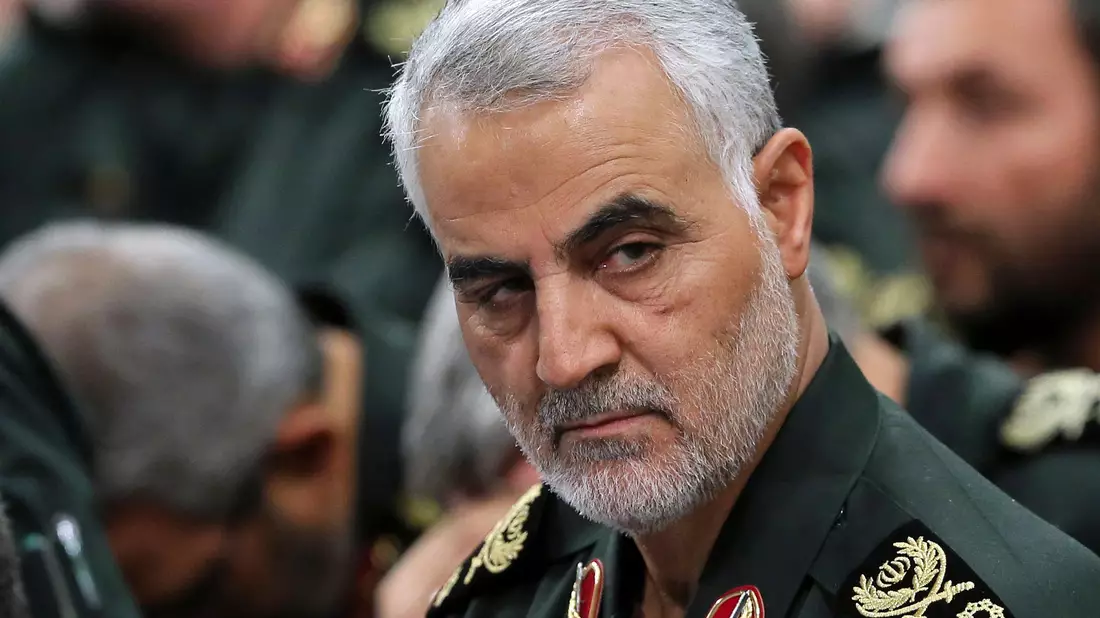 Ghassem Soleimani, General der iranischen Al-Kuds-Brigaden, wurde durch einen US-Drohnenangriff getötet. (Archivfoto) - Bild: Uncredited/Office of the Iranian Supreme Leader/AP/dpa