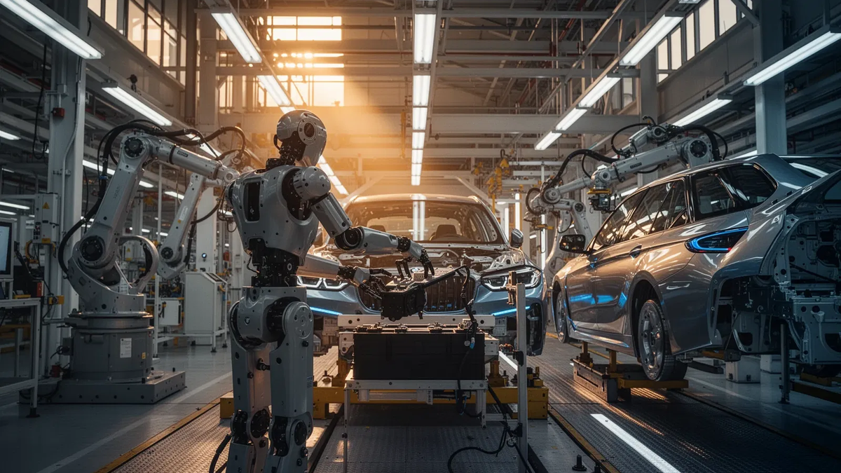 BMW setzt in Leipzig erstmals humanoide Roboter ein - Foto: über boerse-global.de