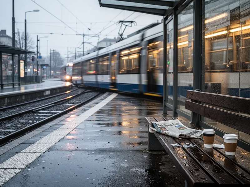 Verdi-Lahmlegung: ÖPNV-Streik trifft Millionen Pendler - Foto: über boerse-global.de