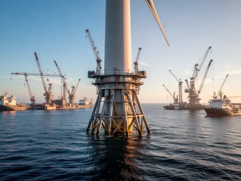 Ørsted Aktie: Turbinen-Montage beginnt - Foto: über boerse-global.de