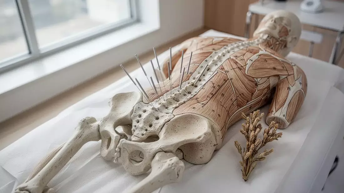 Traditionelle Chinesische Medizin etabliert sich in der Schmerztherapie Illustration mit AI erstellt übermittelt durch boerse-global.de
