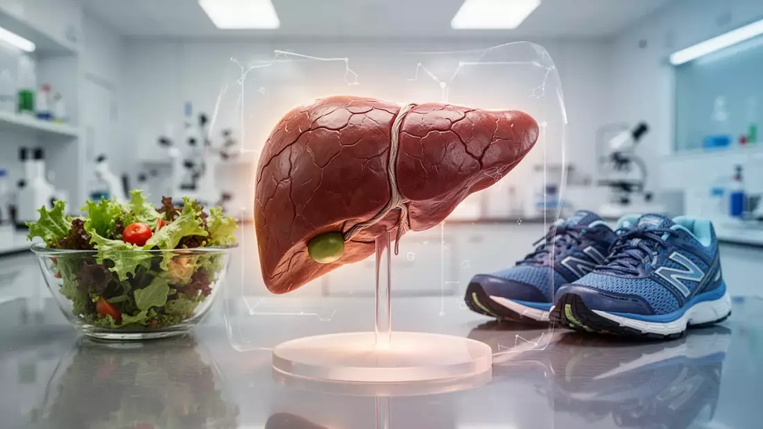 Studie: Sport und gesunde Ernährung schützen die Leber trotz Alkohol - Bild: über boerse-global.de