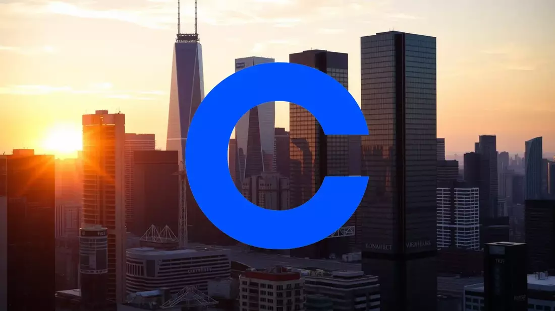 Coinbase amplía su horizonte: el salto a la renta variable tradicional Illustration mit AI erstellt übermittelt durch boerse-global.de