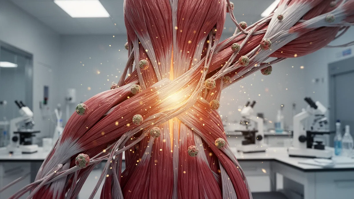 Krafttraining bremst für Männer über 50 die Zellalterung - Foto: über boerse-global.de