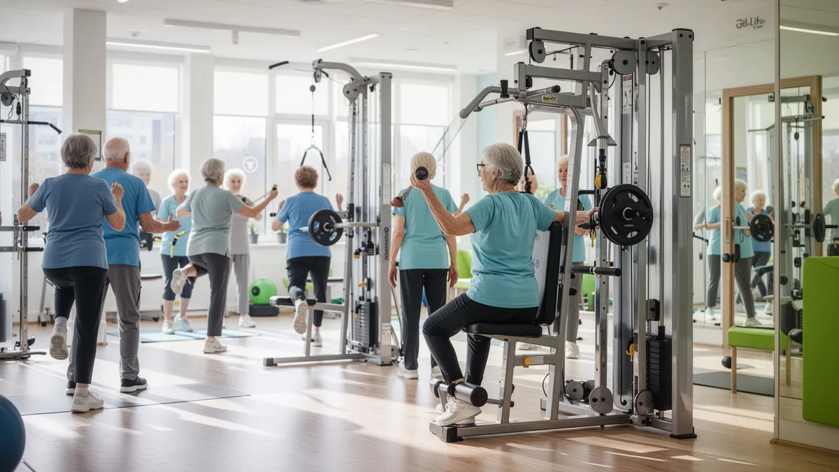 Seniorenfitness setzt jetzt auf Krafttraining statt Schonung - Foto: über boerse-global.de