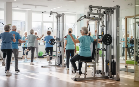 Seniorenfitness setzt jetzt auf Krafttraining statt Schonung - Foto: über boerse-global.de