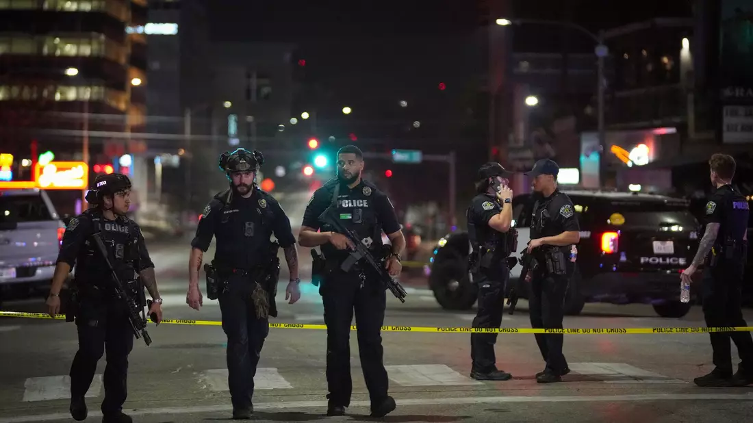  «Das ist ein tragischer, tragischer Vorfall», sagte eine Polizistin.  - Bild: Jay Janner/Austin American-Statesman/AP/dpa