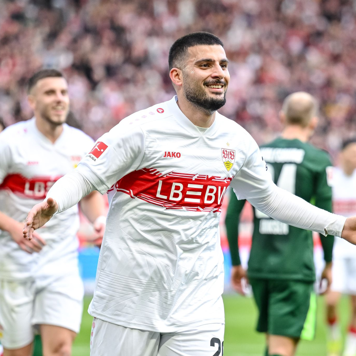 Erzielte die Führung: Deniz Undav - Foto: Harry Langer/dpa