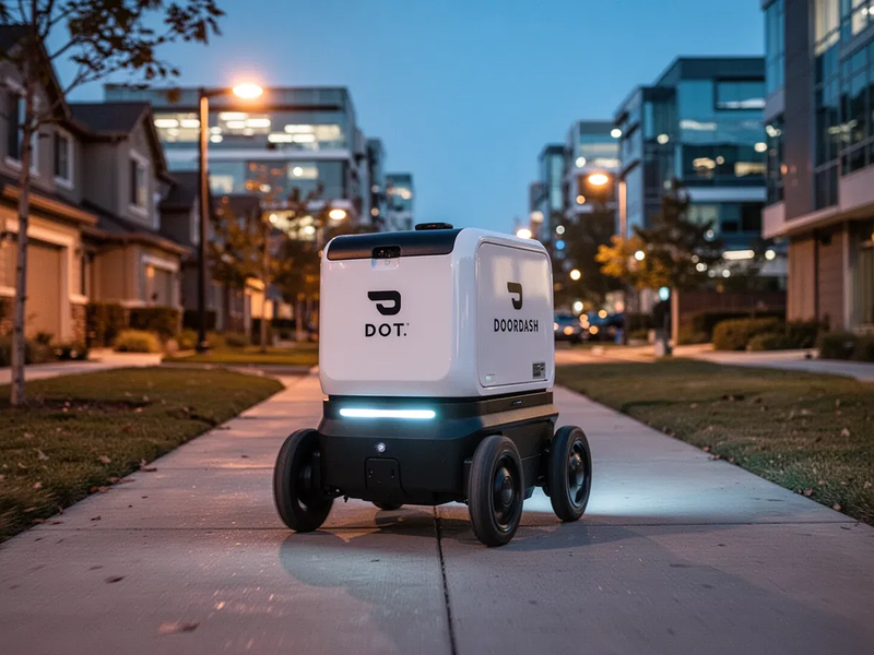 DoorDash startet Roboter-Lieferdienst in Fremont - Foto: über boerse-global.de