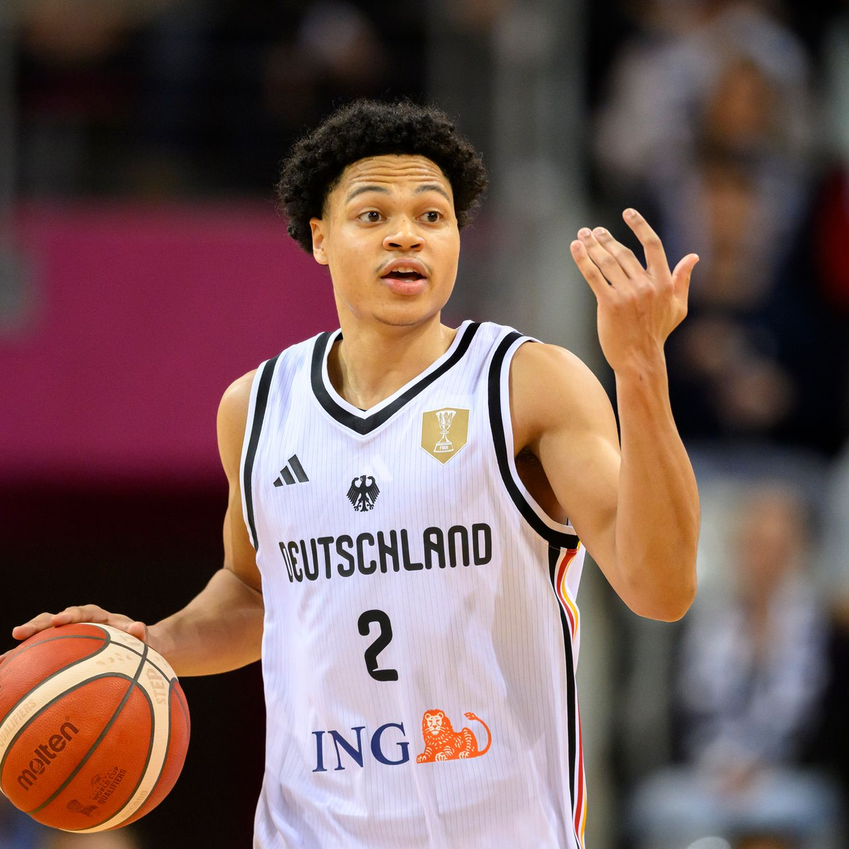 Jack Kayil tat sich gegen starke Kroaten schwer. - Foto: Anke Waelischmiller/dpa