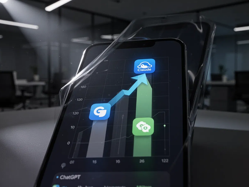 Anthropics Claude verdrängt ChatGPT von der App-Spitze - Foto: über boerse-global.de