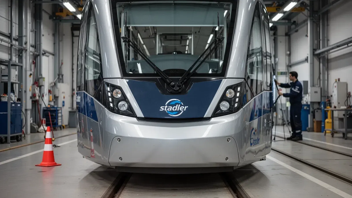 Stadler Rail Aktie: Tram-Unfall belastet - Foto: über boerse-global.de