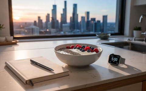 Protein-FrĂŒhstĂŒck und 5-Uhr-Rhythmus: Das neue Statussymbol - Foto: ĂŒber boerse-global.de Protein-FrĂŒhstĂŒck und 5-Uhr-Rhythmus: Das neue Statussymbol - Foto: ĂŒber boerse-global.de