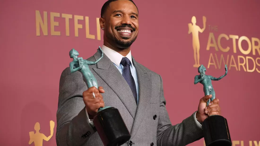 Gleich mehrfach auszeichnet für die männliche Hauptrolle und die Leistung im Ensemble: Michael B. Jordan. - Bild: Jordan Strauss/Invision/AP/dpa