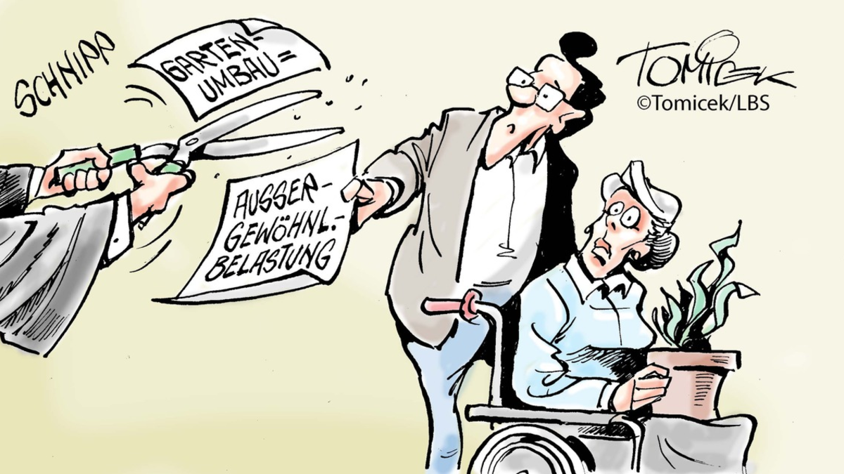 Gartenumbau zählt nicht / Hochbeet für Rollstuhlfahrerin keine außergewöhnliche Belastung - Foto: presseportal.de