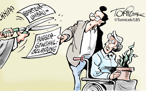 Gartenumbau zählt nicht / Hochbeet für Rollstuhlfahrerin keine außergewöhnliche Belastung - Foto: presseportal.de