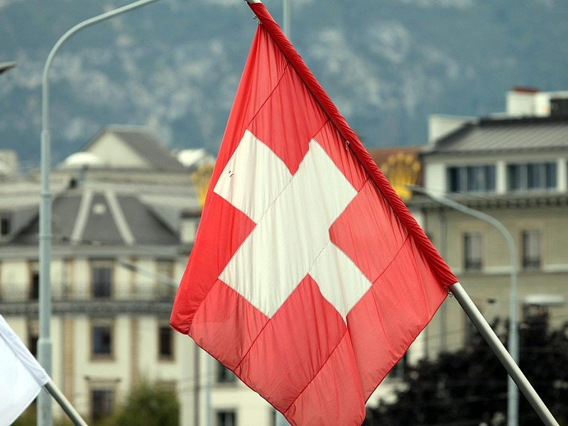 Fahne der Schweiz (Archiv) - Foto: via dts Nachrichtenagentur
