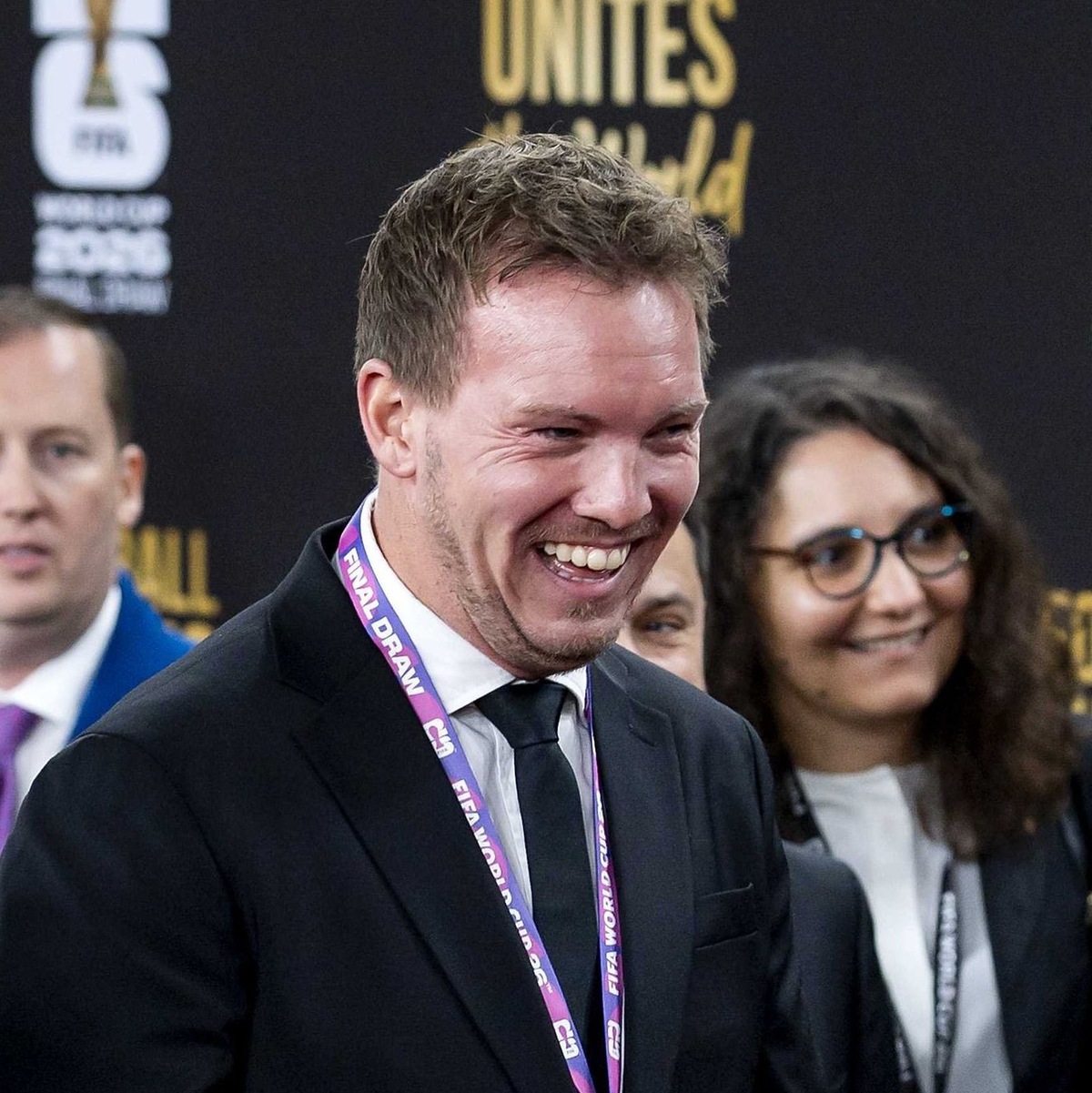 Nagelsmann schaut auch auf die Freude seiner Spieler. (Archivbild) - Foto: Koen Van Weel/ANP/dpa