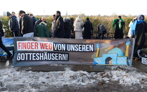 Die Blaue Moschee in Hamburg ist geschlossen. (Archivfoto) - Foto: Georg Wendt/dpa