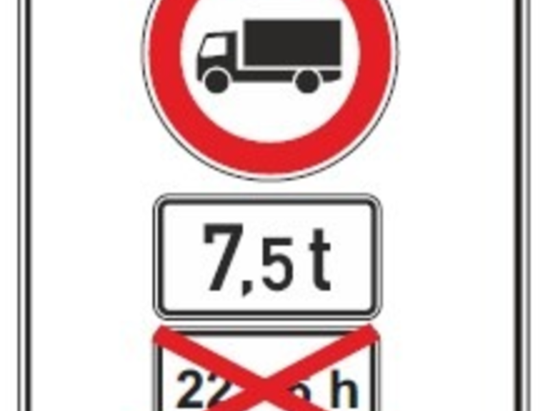 POL-PDLD: Kontrollstelle zur Einhaltung des Lkw-Durchfahrtsverbots auf der B10 - Foto: presseportal.de