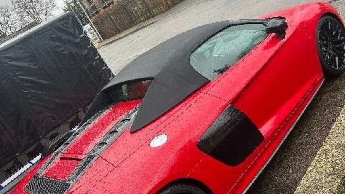 POL-H: Isernhagen-Neuwarmbüchen: Roter Audi R8 entwendet - Polizei sucht Zeugen - Foto: presseportal.de
