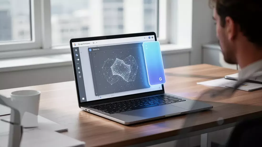 Google Workspace: Gemini erhält Gedächtnis und Chat-Integration - Bild: über boerse-global.de