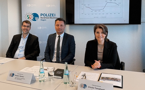 POL-HA: Polizeiliche Kriminalstatistik 2025 - Polizei Hagen stellt die aktuellen Zahlen vor - Foto: presseportal.de