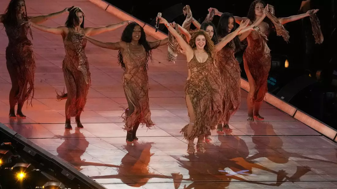 «Das ist ein Traum» : Die 49-jährige Shakira zeigte sich vor ihren mexikanischen Fans begeistert.  - Bild: Marco Ugarte/AP/dpa