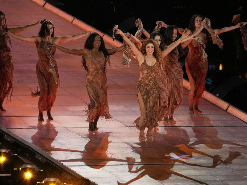 «Das ist ein Traum» : Die 49-jährige Shakira zeigte sich vor ihren mexikanischen Fans begeistert.  - Foto: Marco Ugarte/AP/dpa