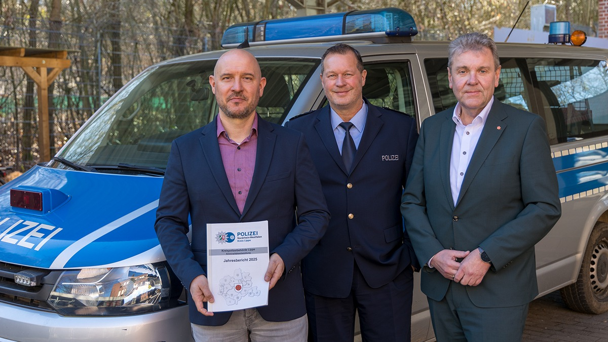 POL-LIP: Kreis Lippe. Polizeiliche Kriminalstatistik 2025 für den Kreis Lippe. - Foto: presseportal.de