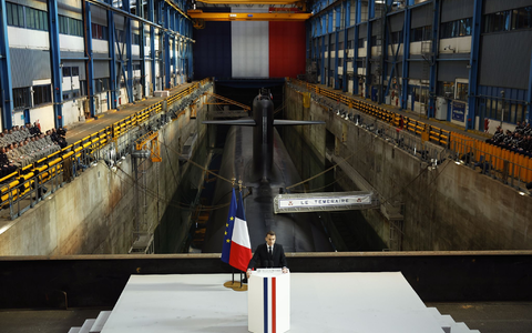 Neben Deutschland wollen sieben weitere Länder mit Paris über eine Ausweitung des Atomschirms reden. - Foto: Yoan Valat/Pool EPA/AP/dpa